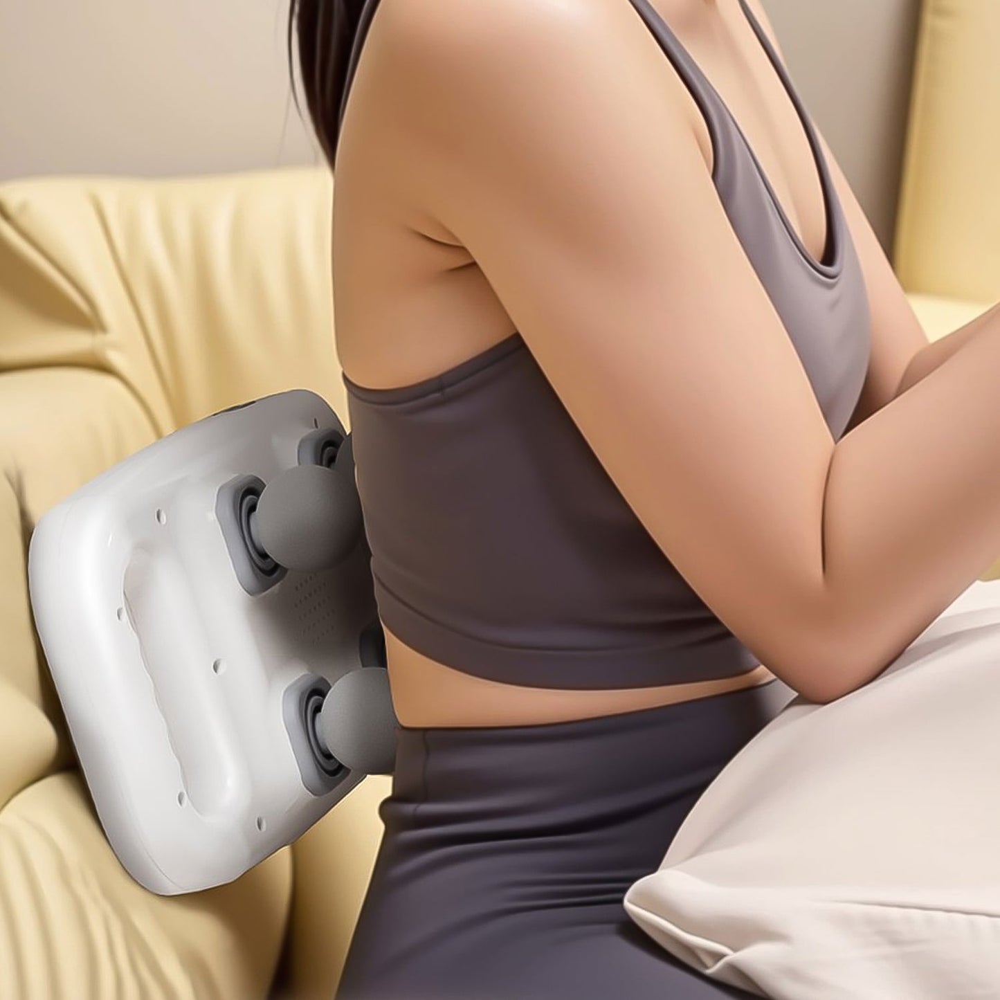 Handheld Full Body Massager 4-head Massage Gun (1 Pc)