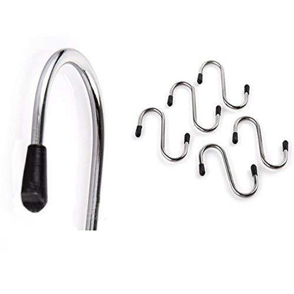 Heavy Duty Stainless Steel S Hooks (5-Pack)