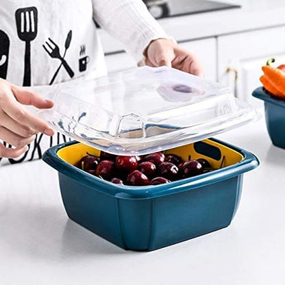 Foldable Kitchen Colander Basket