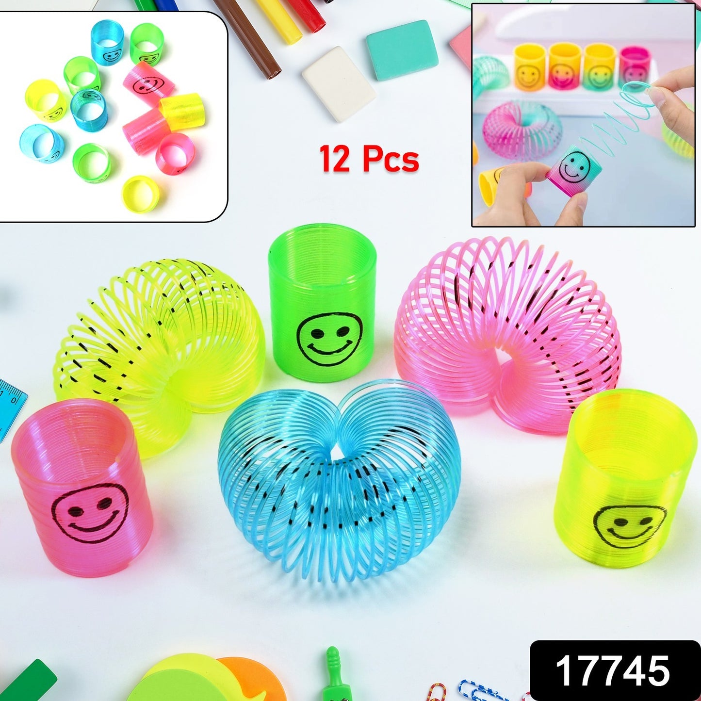 Portable Rainbow Spring Toy – Fun for Kids & Adults