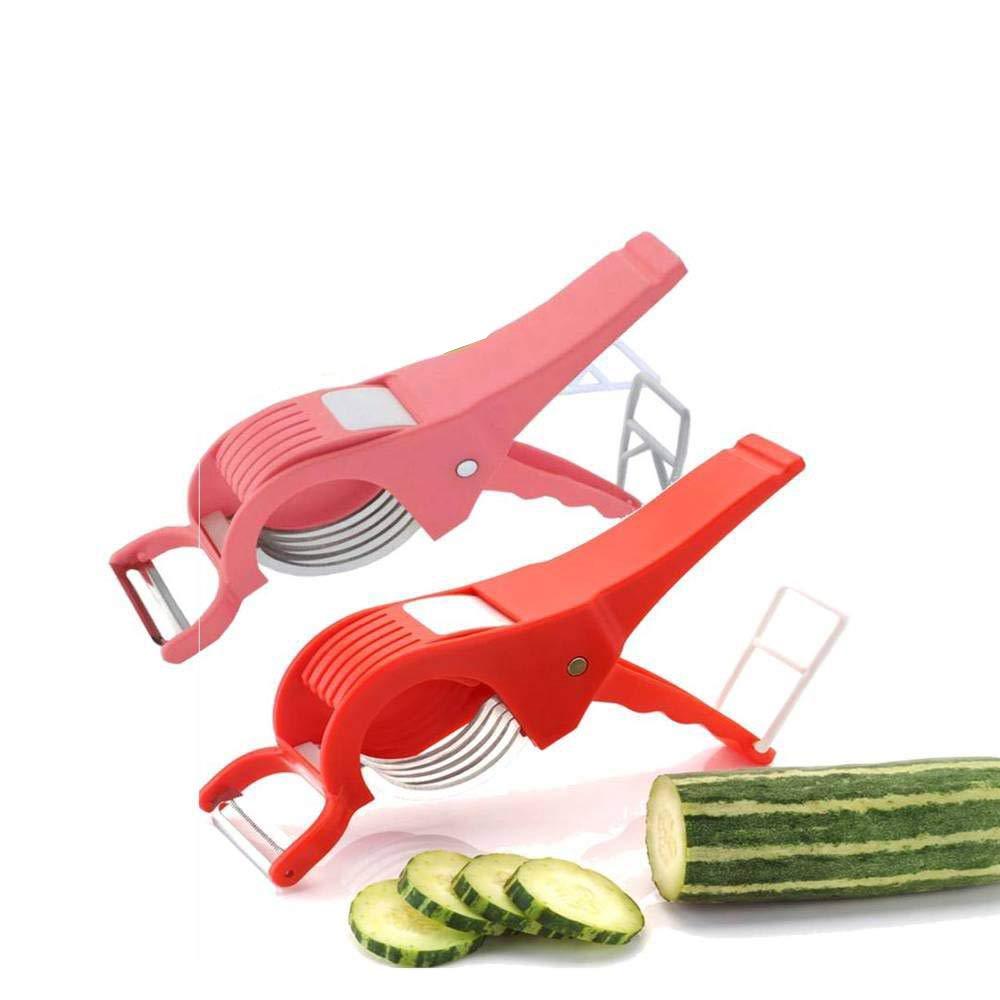 2-in-1 Veggie Cutter & Peeler