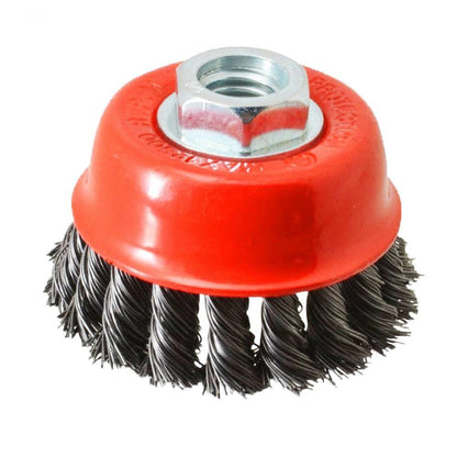 Black Wire Cup Brush - 195mm