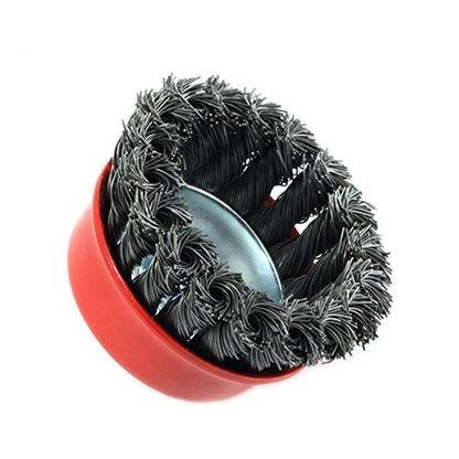 Black Wire Cup Brush - 195mm