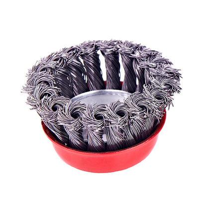 Black Wire Cup Brush - 195mm