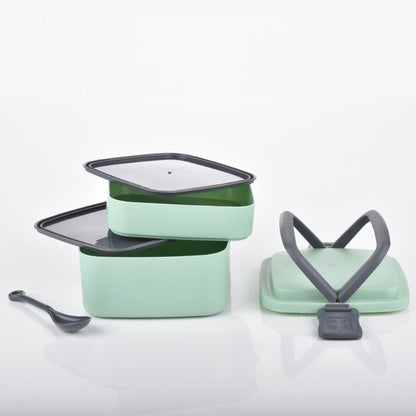 Eco-Friendly Green Lunch Box Set