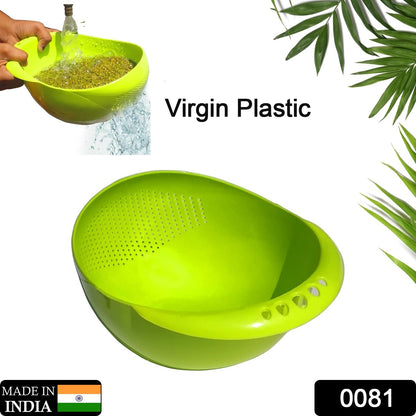 Durable Plastic Rice & Veggie Strainer