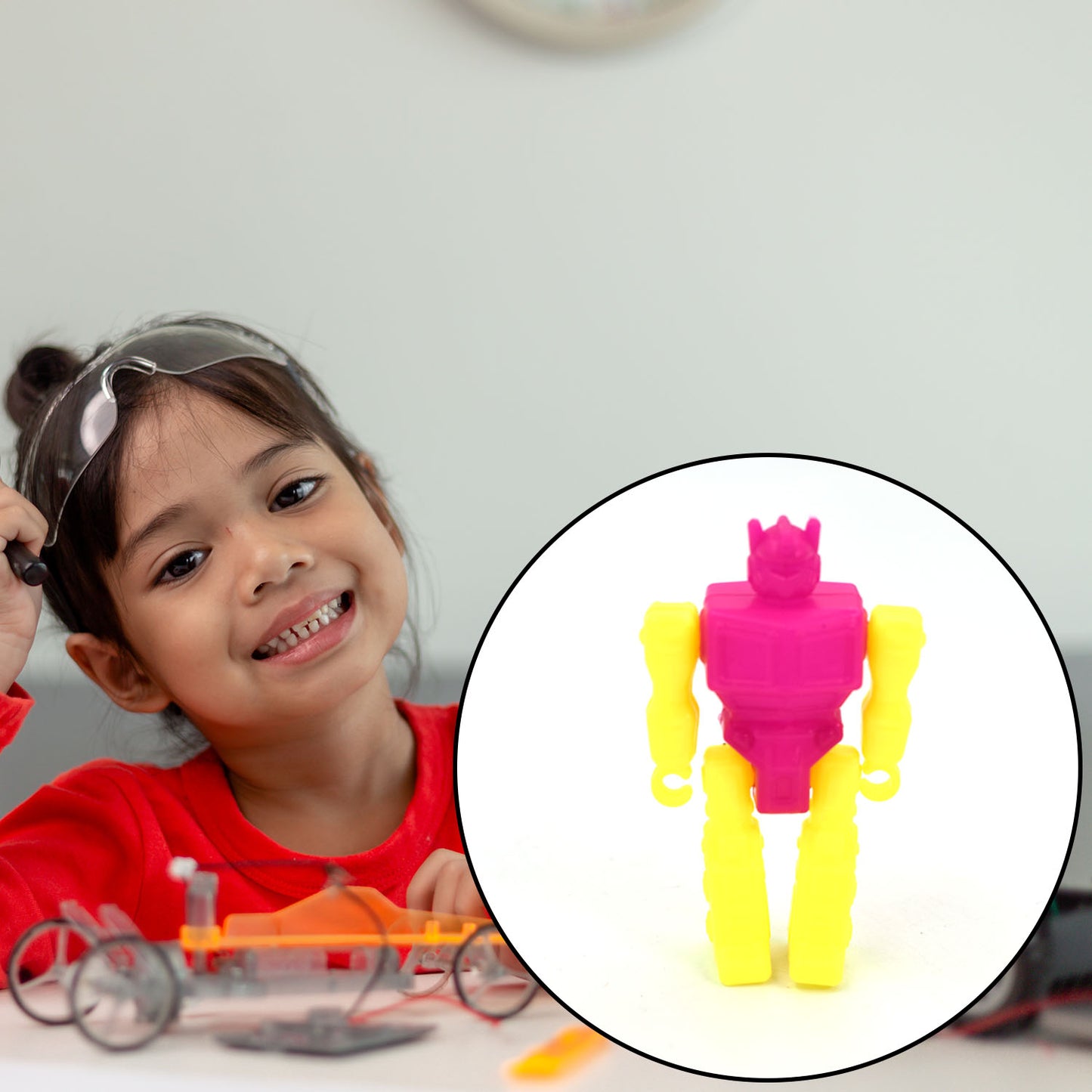 Interactive Robot Toy Set for Kids (30pcs)