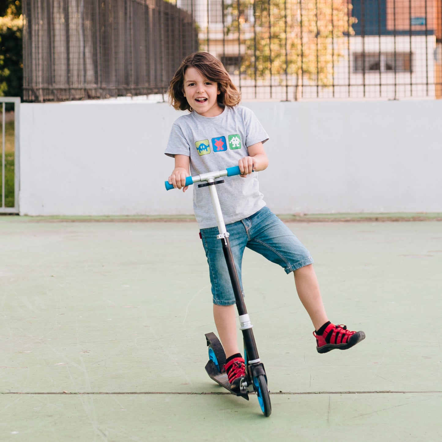 Foldable Kids Scooter with Height Adjustment (Ages 4-8)