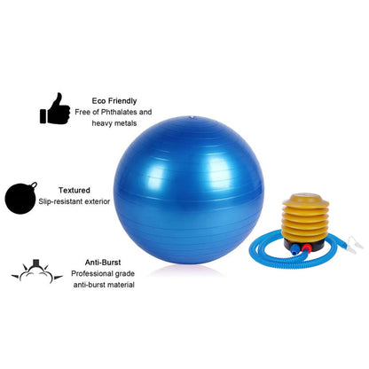 Durable Fitness Ball with Foot Pump