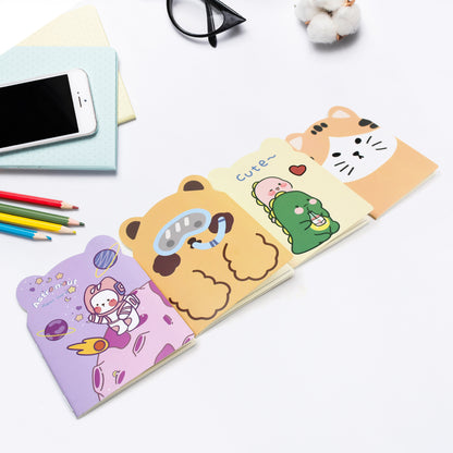 Compact Cartoon Memo Notepad (120x85mm)