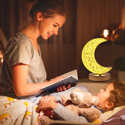 Romantic Moon Touch Lamp with Stepless Dimming