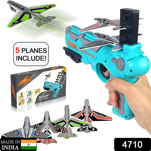 Outdoor Airplane Launcher Set – Includes 5 Foam Planes