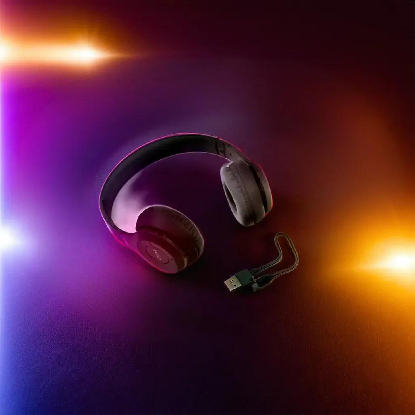 Over-Ear Bluetooth Headphones with Foldable Design