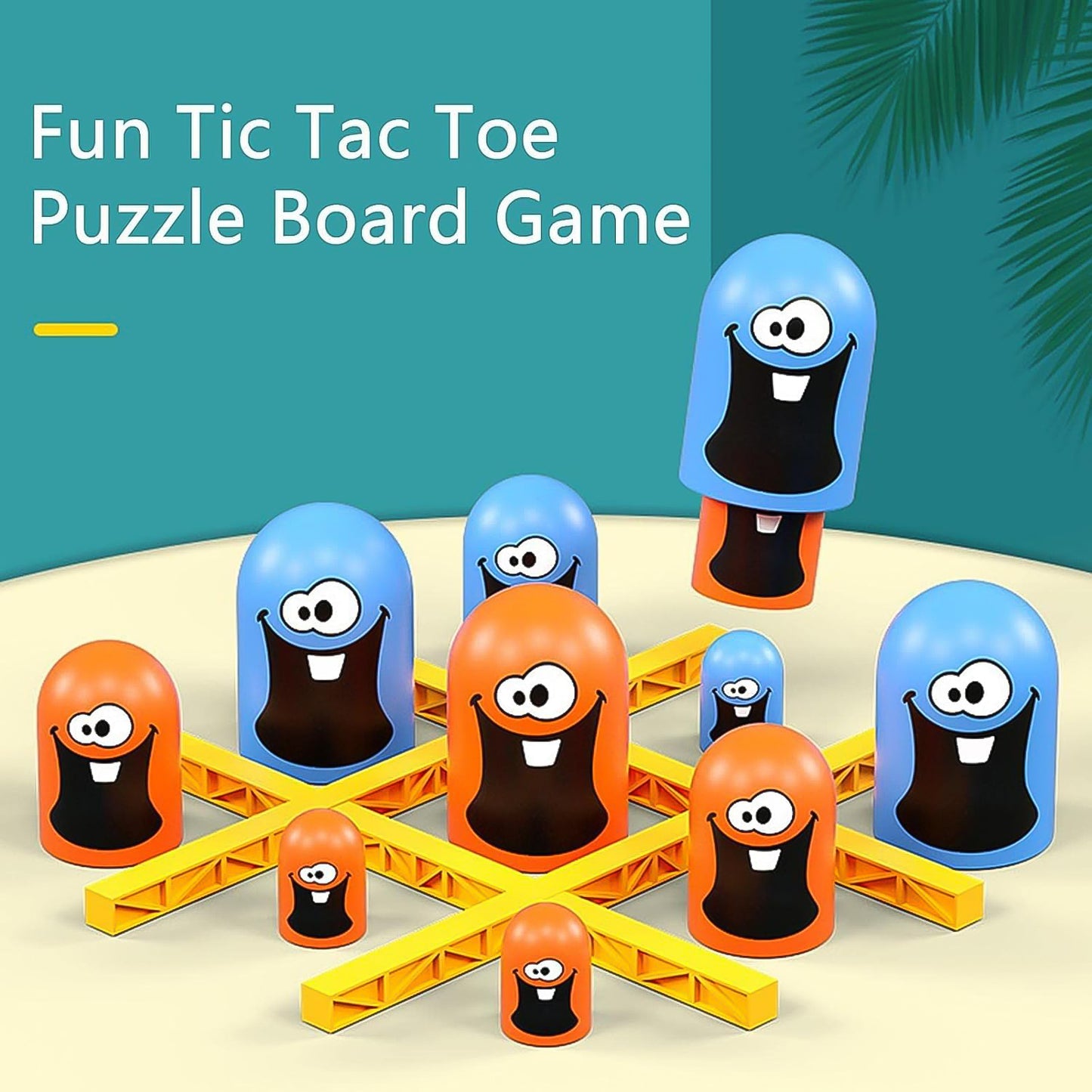 Gobble Tic-Tac-Toe Game Set – Fun Indoor Play