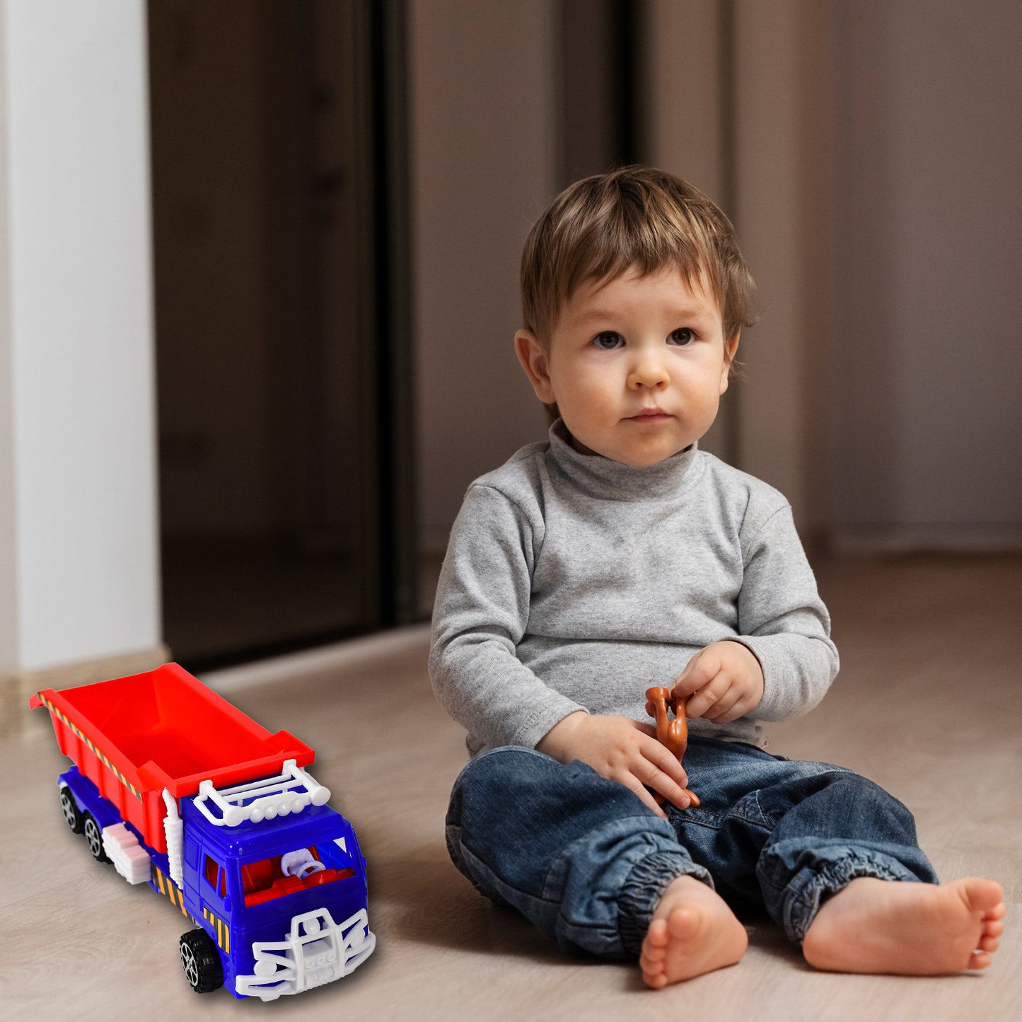 Interactive Friction Truck Toy for Children