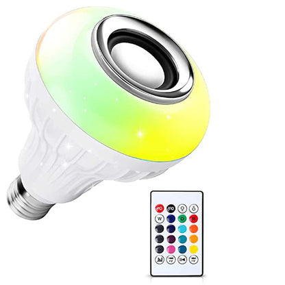 Smart LED Bulb with Bluetooth & Remote Control