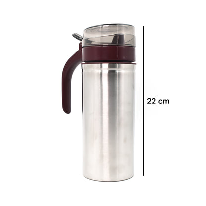 8128 Oil Dispenser Stainless Steel With Small Nozzle 750ml