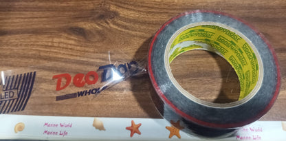 Deodap Printed Transparent Packing Tape (2" x 120m)