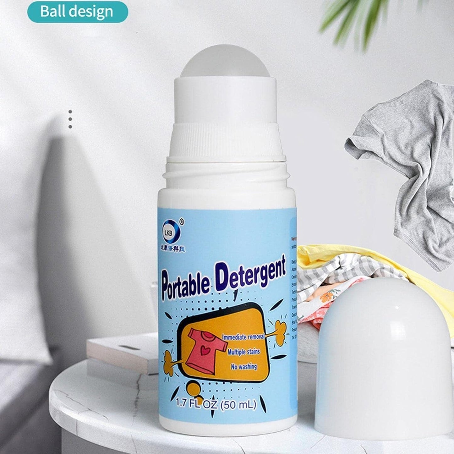 7933 Clothes Stain Remover Bead Design Emergency Stain Rescue Roller-ball Cleaner For Natural Fabric Removes Oil Almost All Types Of Fabrics