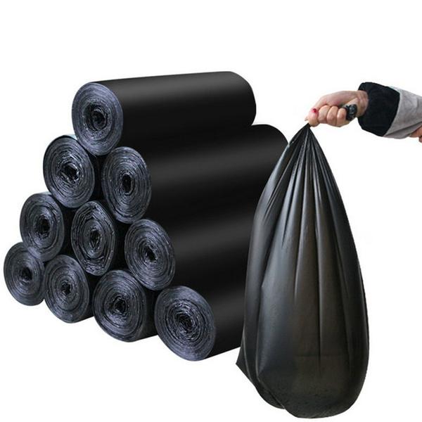 1575 Medium Black Trash Bags (24"x32")