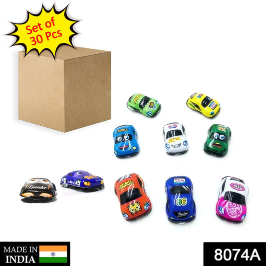 Mini Pull-Back Cars Set – 30 Pieces for Play