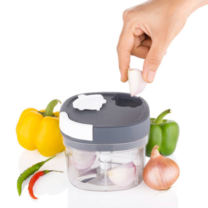 2-in-1 Kitchen Chopper & Slicer - 600ml