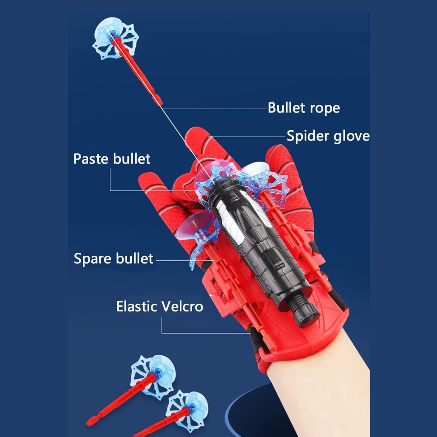 Sticky Wall Web Shooter Launcher for Boys