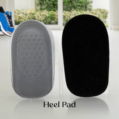 Big 1 Pairs Silicone Heel Pads Shoes Insole (1274 Cm)