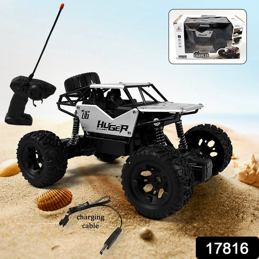 Rock Crawler RC Car – Indoor/Outdoor Stunt Truck with Rechargeable Battery