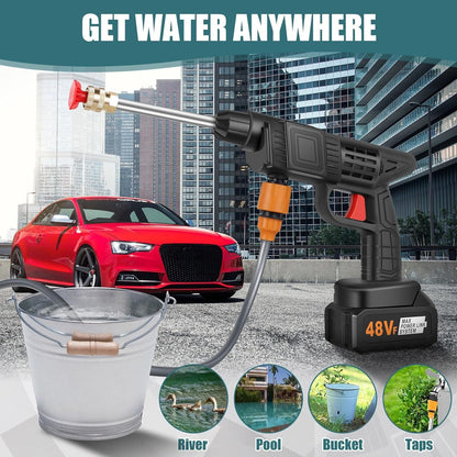 Powerful 48V Car Cleaning Gun