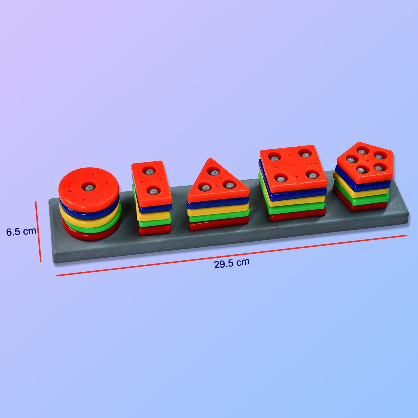 Educational Geometric Blocks - 5 Angle Set