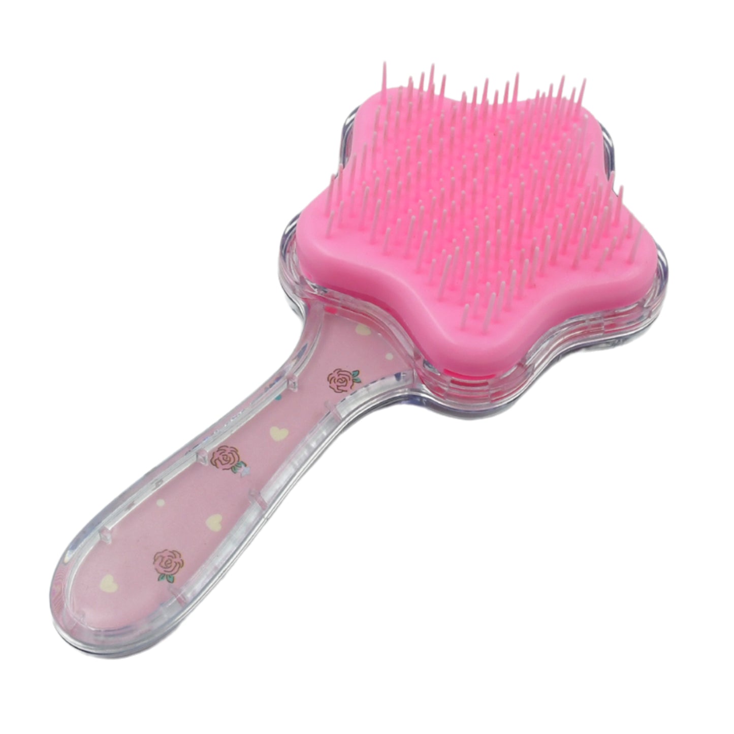 12572 Cartoon Hair Brush Massage Shower Comb Blur Wet Salon Hair Brushes Hair Styling Tools Glitter Comb Soft  Smooth Brush Mermaid Brush For Kids Return Gifts For Kids (1 Pc )