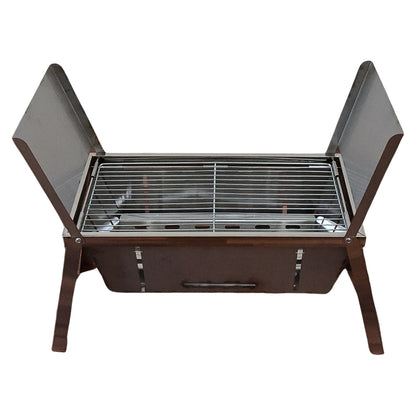 Travel-Friendly Stainless BBQ Grill