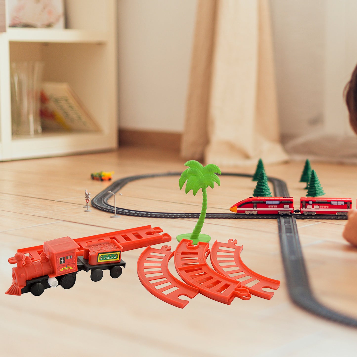 Express Train Toy Set for Kids' Playtime