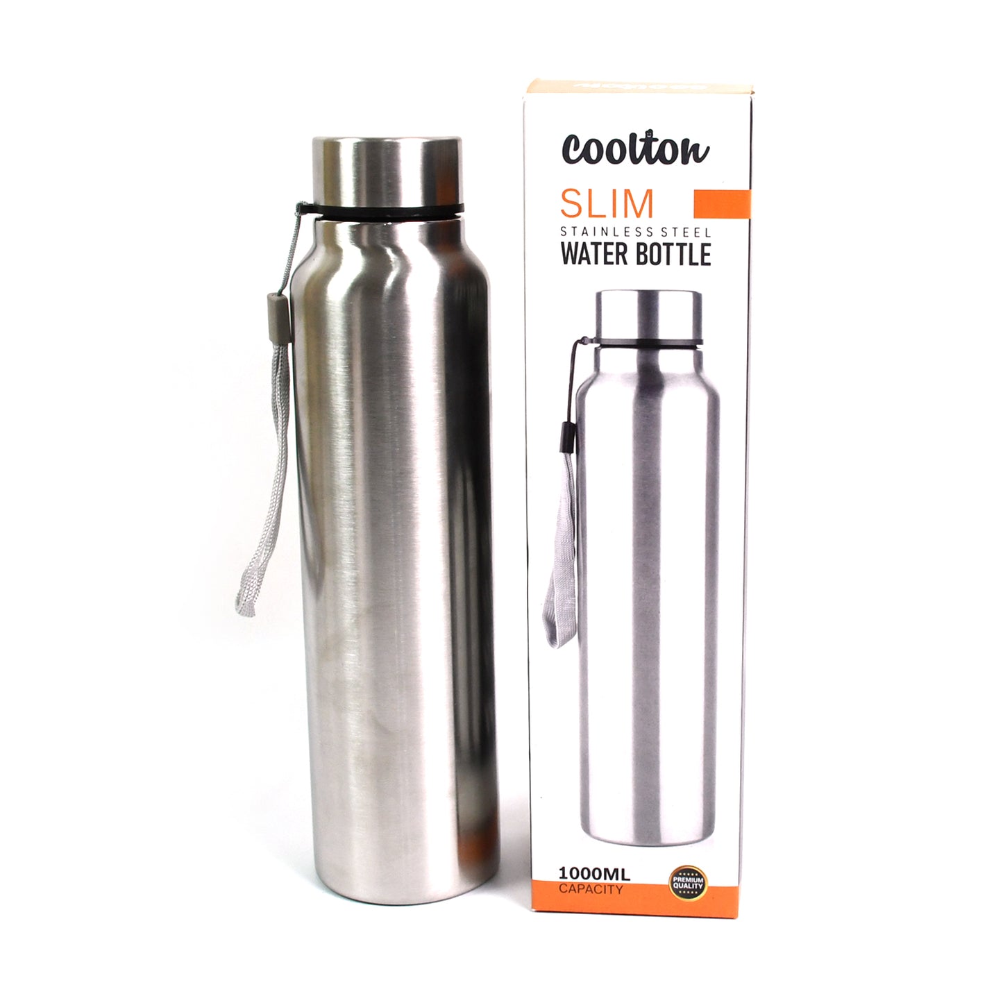 1L Stainless Steel Drink Bottle - Insulated