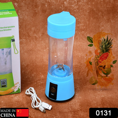 Portable 6-Blade Juicer Cup – USB Rechargeable