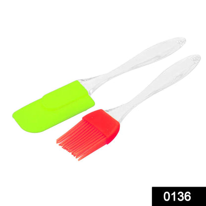 Cake Tools: Spatula & Brush