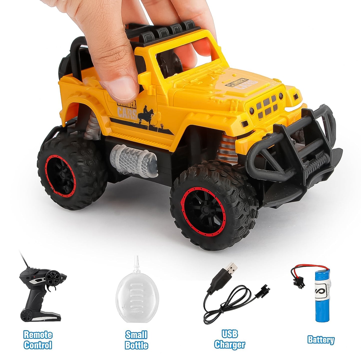 Off-Road Mist Spray Car Toy for Kids – Colorful Effects