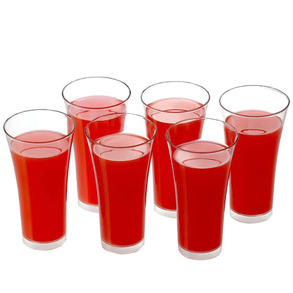 Clear 300ml Juicy Glass Set - 6 Pieces