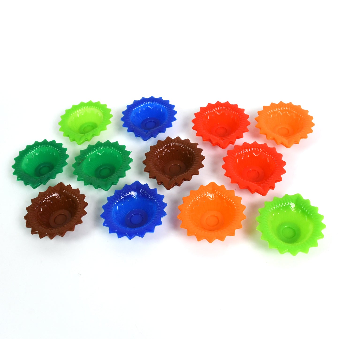 Attractive Silicone Diya Combo – 12 Pcs for Diwali