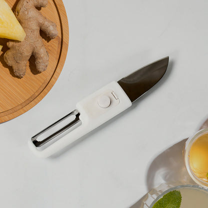 Dual Peeler & Fruit Knife Combo