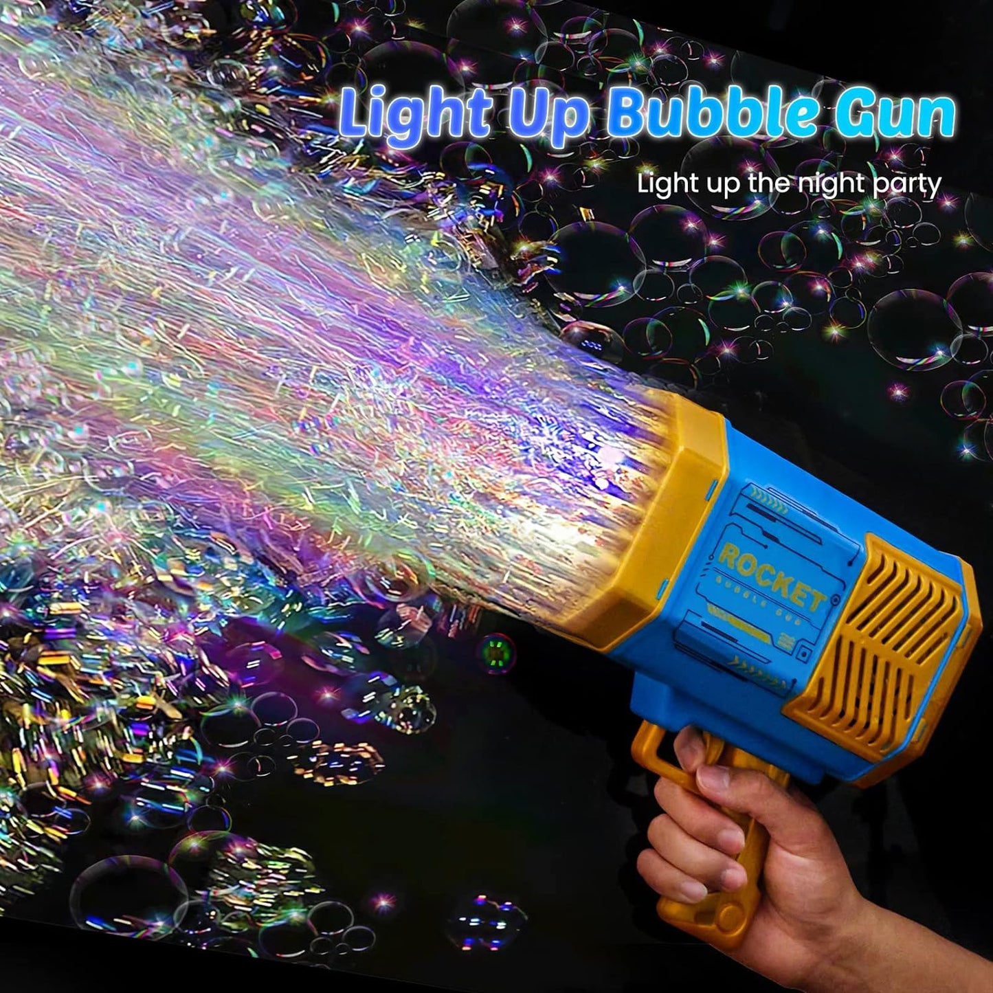 Powerful Big Bubble Maker for Kids & Adults