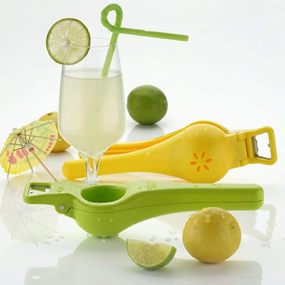 Durable Lemon Squeezer & Bottle Opener Combo