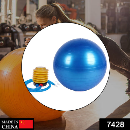 Durable Fitness Ball with Foot Pump