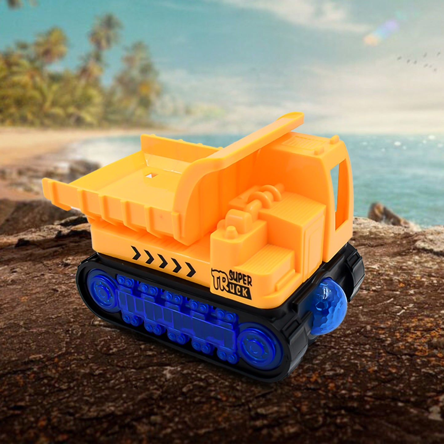 Electric Engineering Truck Toy – Self-Driving