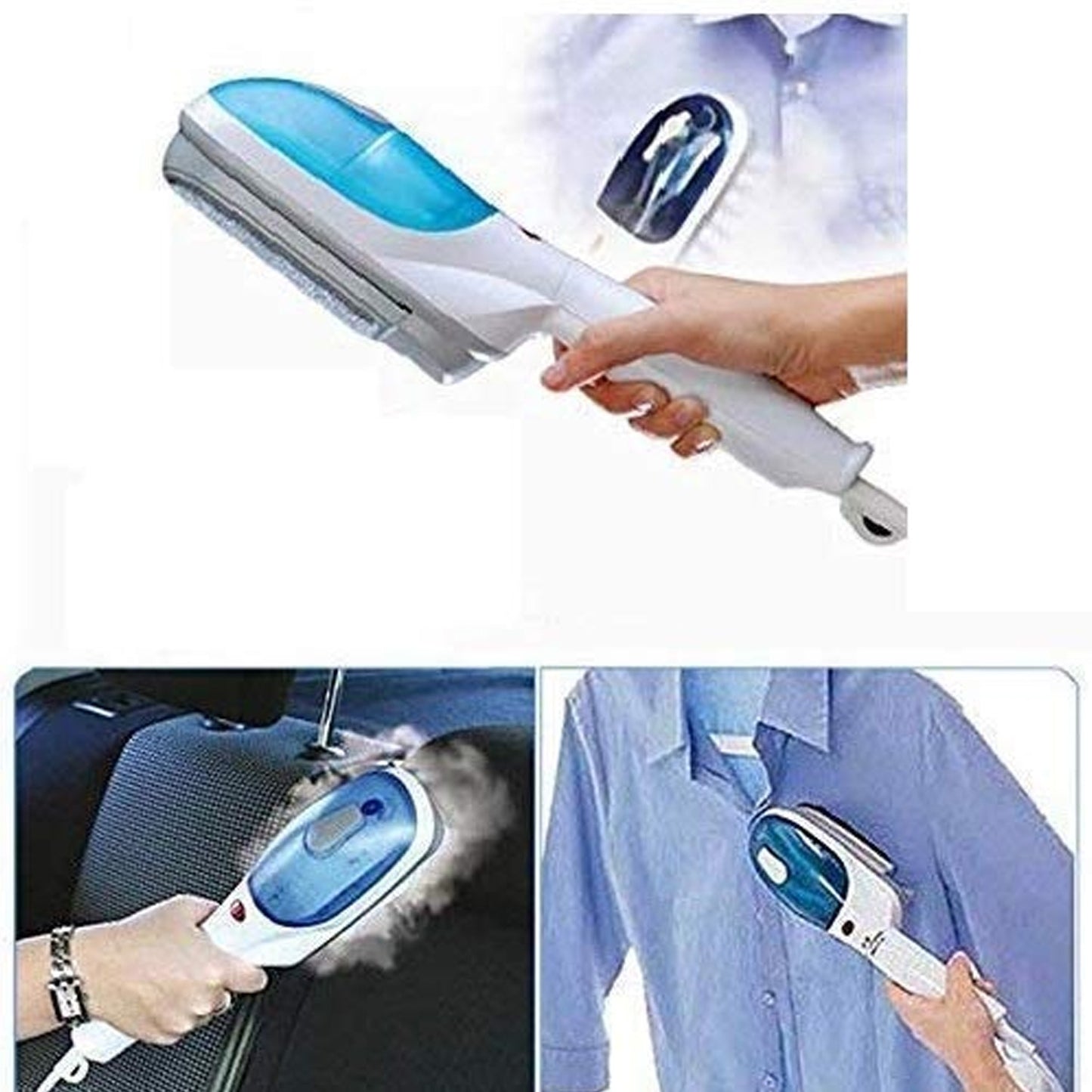 8053 Portable Ironing Machine1 Set Steam Iron Hand Held Crease Removal Portable Ironing Clothes Abs Brush Plush Toy Garment Steamer For Home Steam Iron For Clothes Travel Steamer