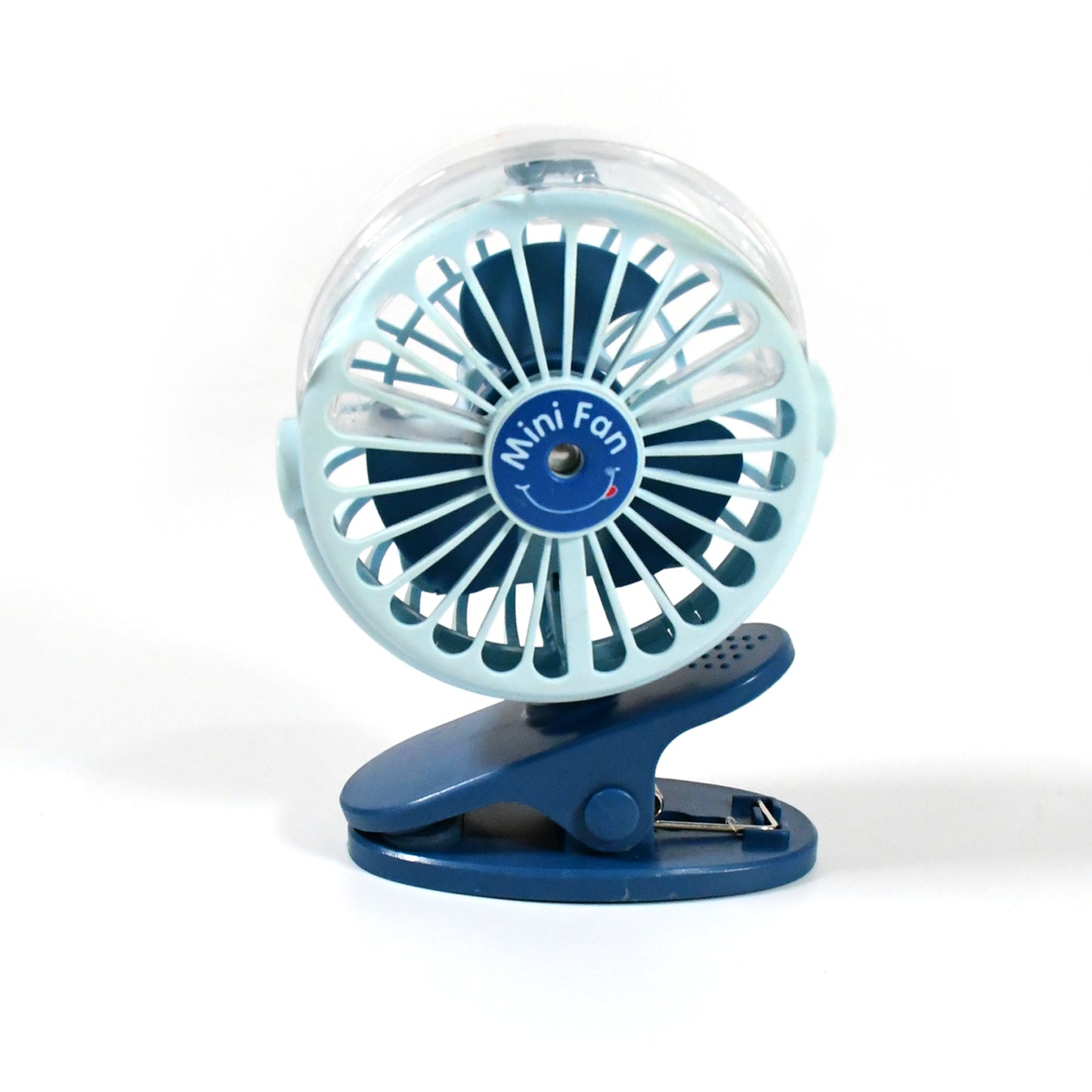 17930 Portable Clip-on Fan Battery Operated With Light  Spray Small Yet Powerful Usb Table Fan 3-speed Quiet Rechargeable Mini Desk Fan 360 Rotation Personal Cooling Fan For Home Office Camping