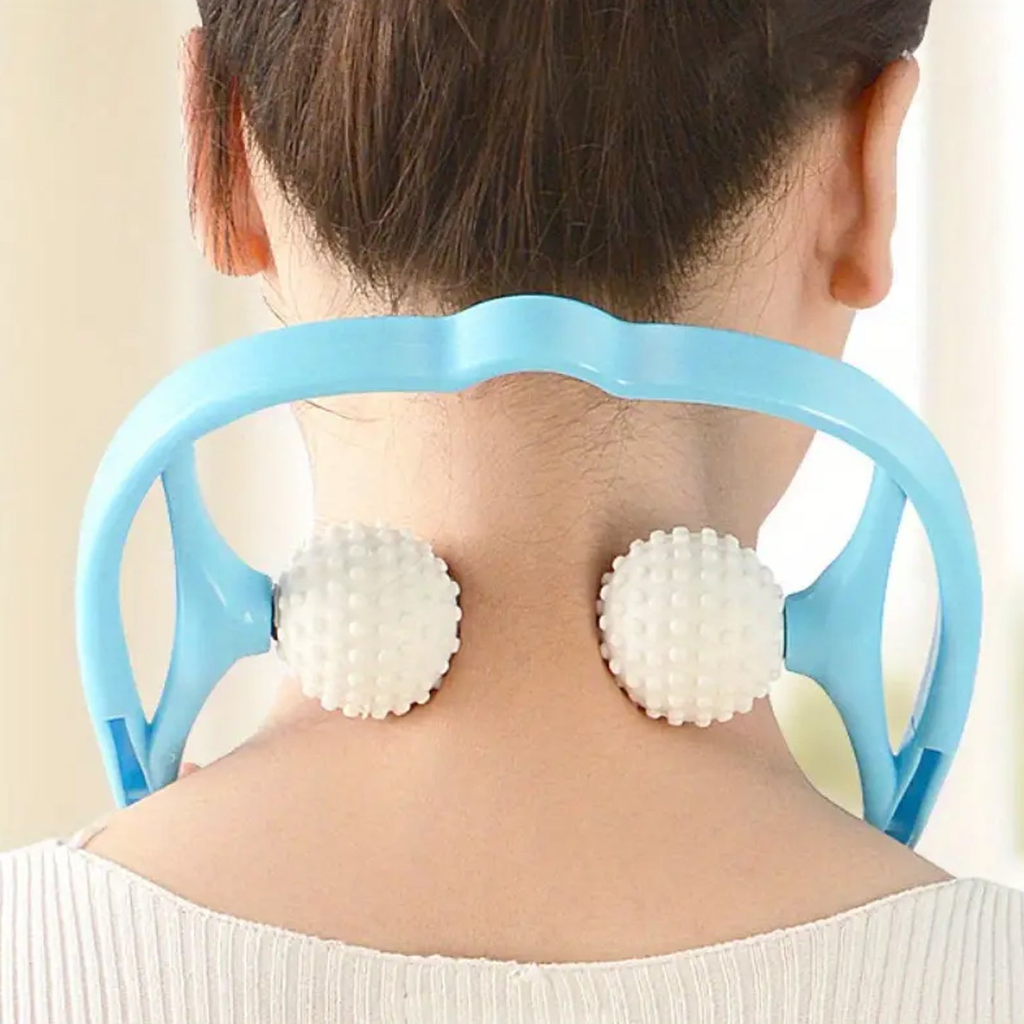 6593 Neck Shoulder Massager 13.5x7.08in Portable Relieving The Back For Men Relieving The Waist Women