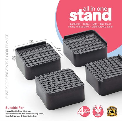 Heavy-Duty Multipurpose Stand – Set of 4 for Furniture and Appliances