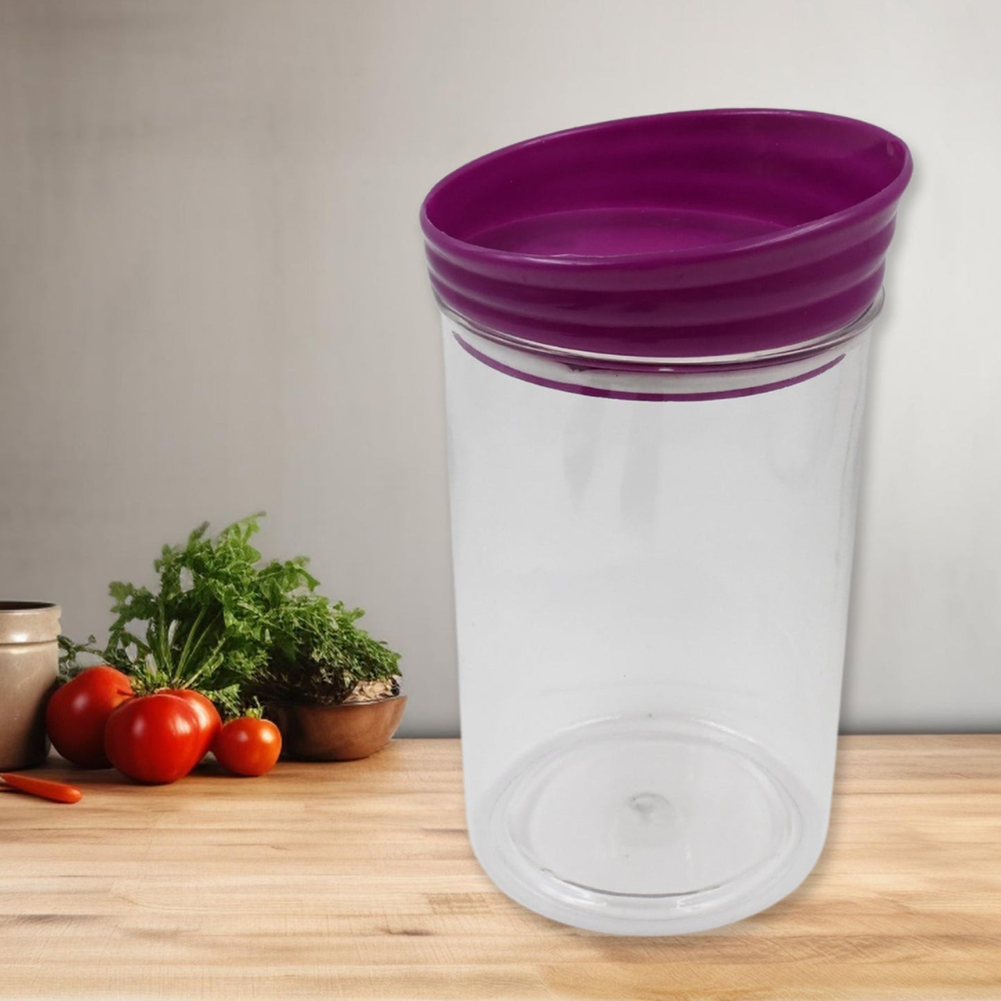 2-Pack 1200ml Plastic Food Containers